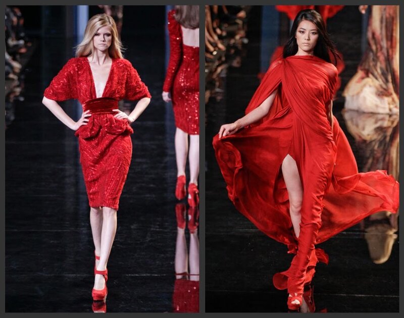Models on Runway