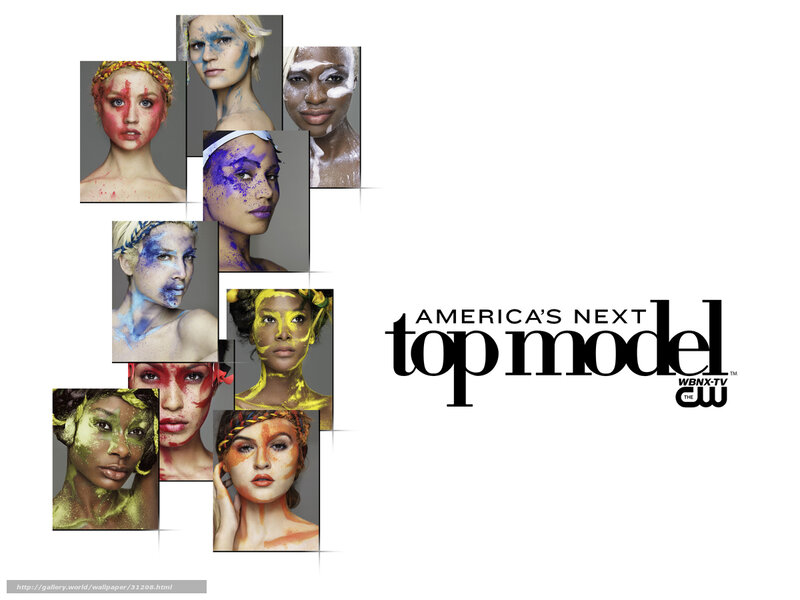 Models with Colorful Makeup