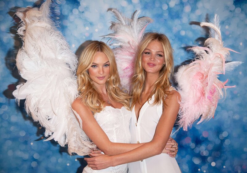 Models with feather wings