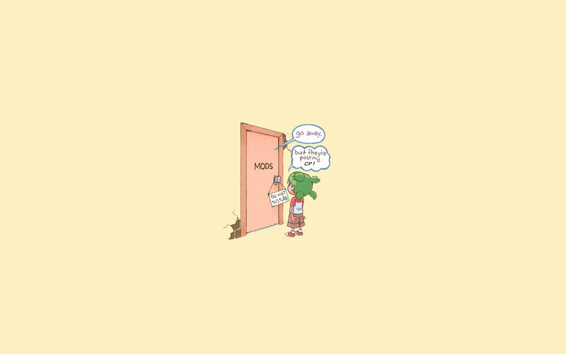 moderator at the door