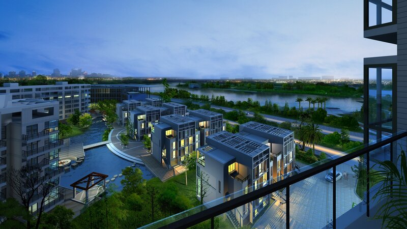 Modern Apartment Complex