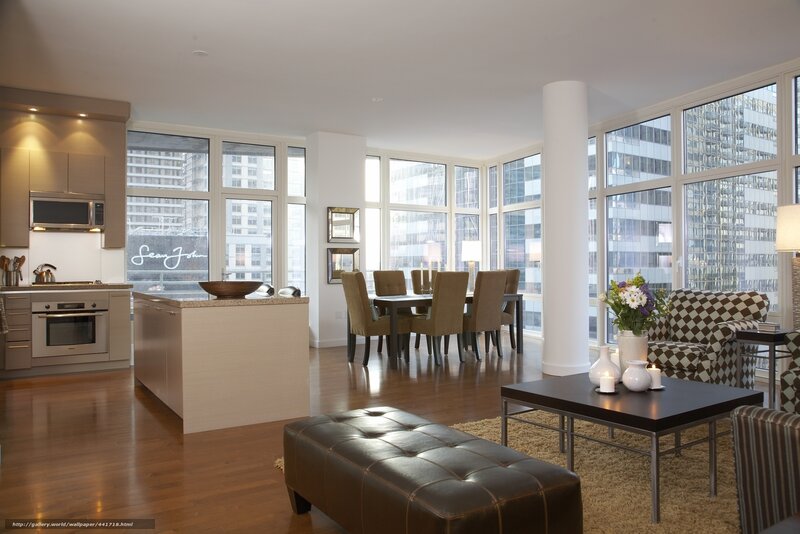 Modern Apartment Interior — Brown, Calm