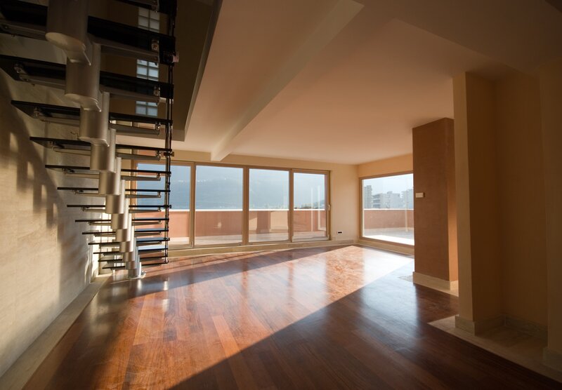 Modern Apartment Interior — Brown, Serene
