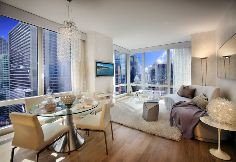 Modern Apartment Interior — White