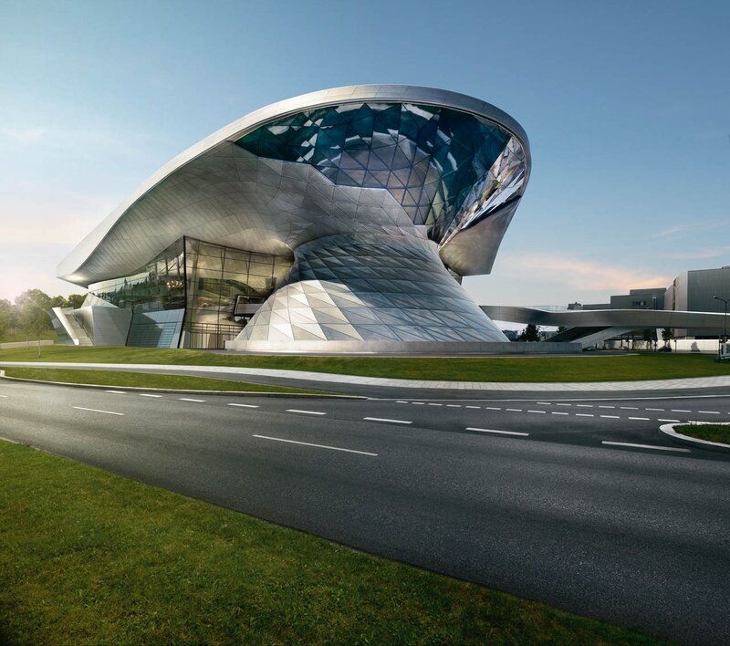 modern architectural building