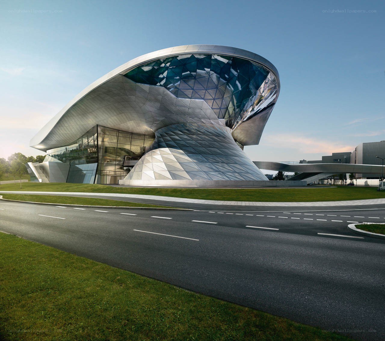 modern architectural building