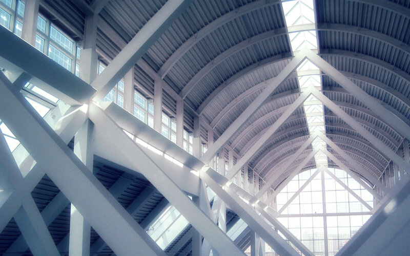 Modern Architectural Ceiling — White