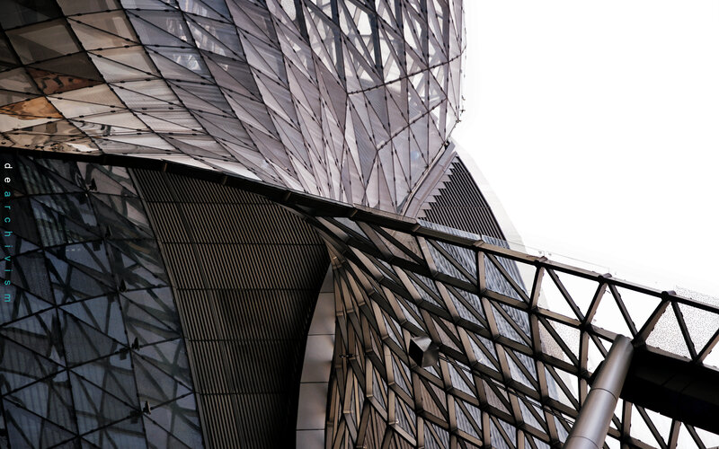 Modern architectural facade
