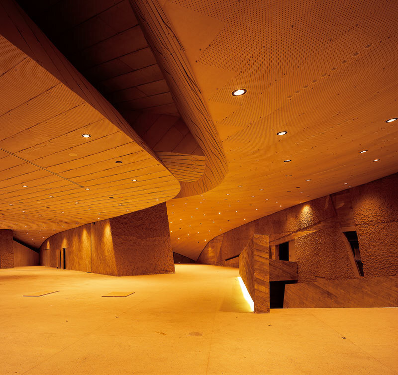 Modern architectural interior