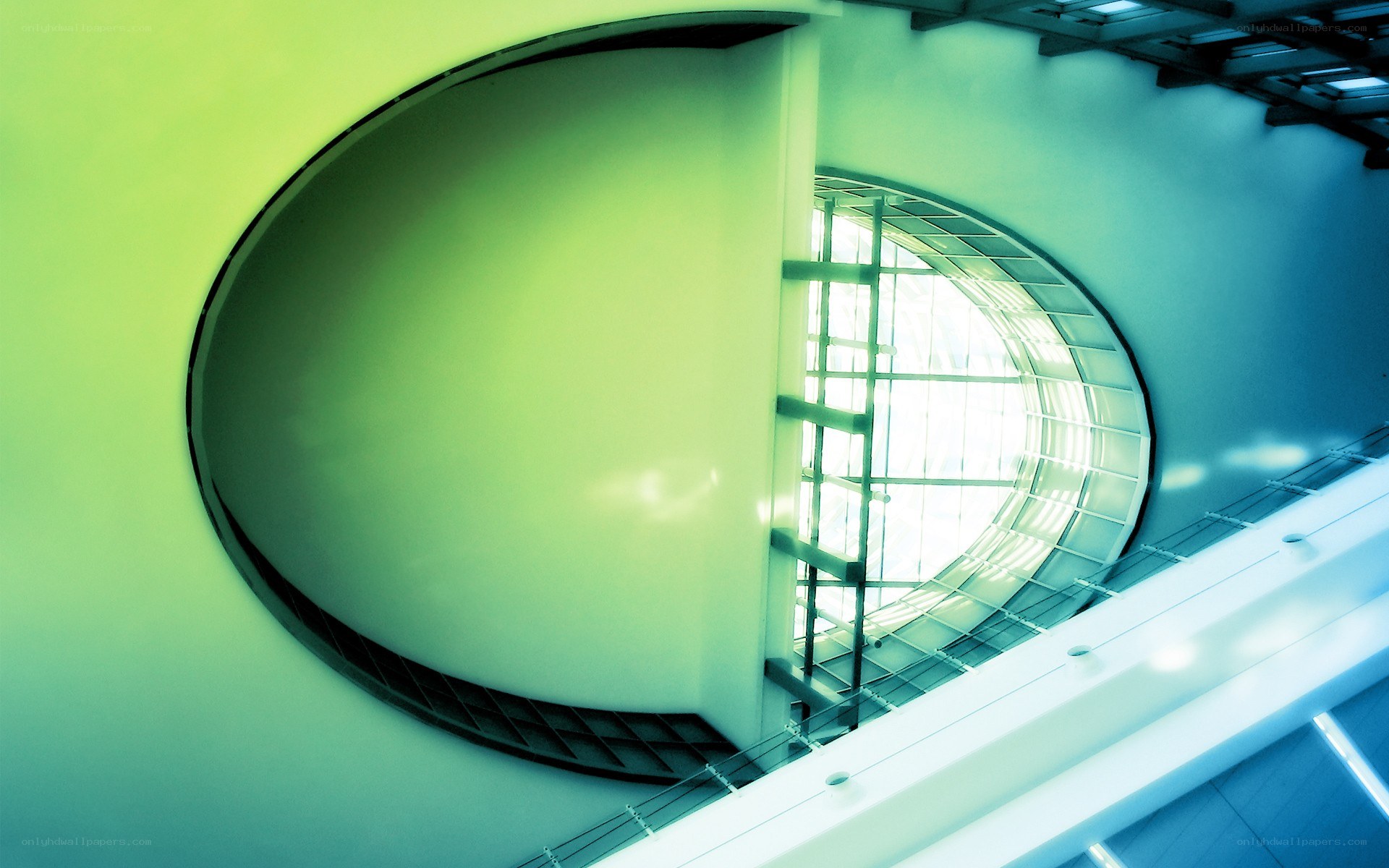 Modern architectural interior