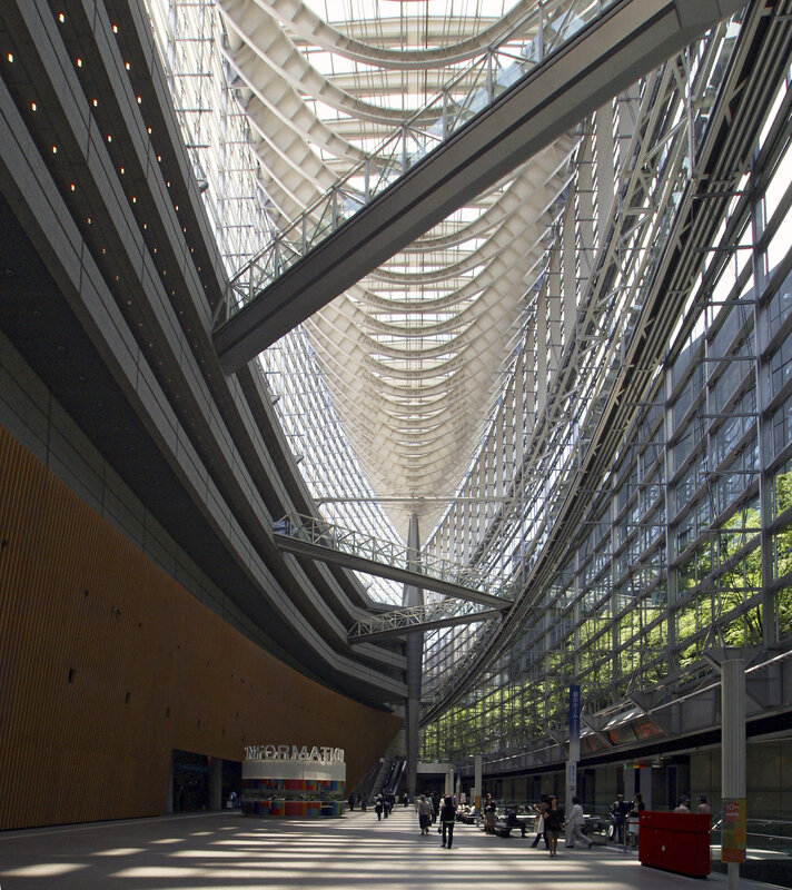 Modern architectural interior