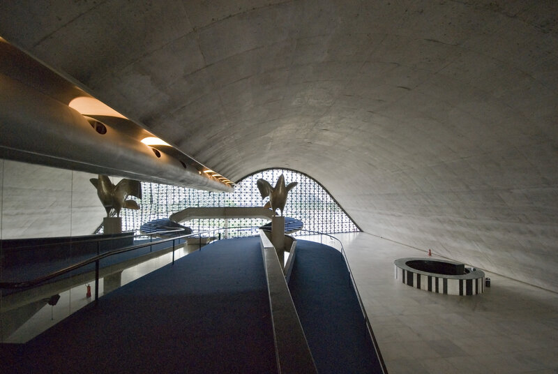 Modern architectural interior