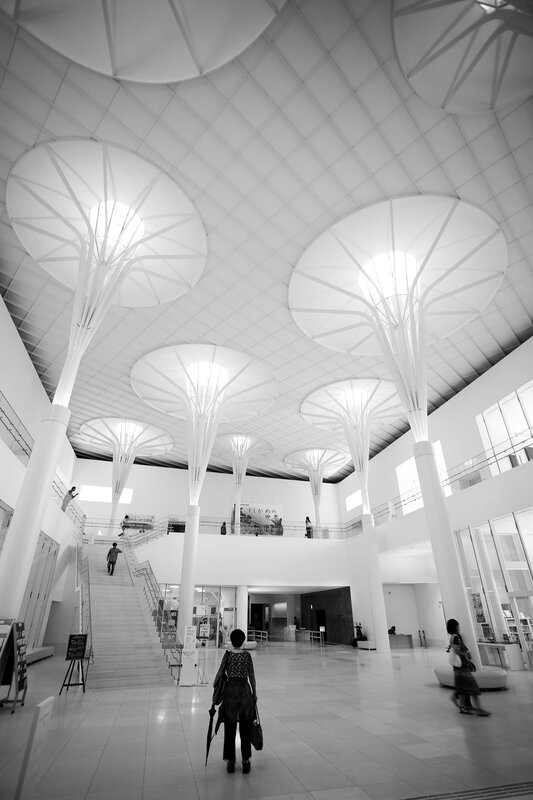 Modern architectural interior