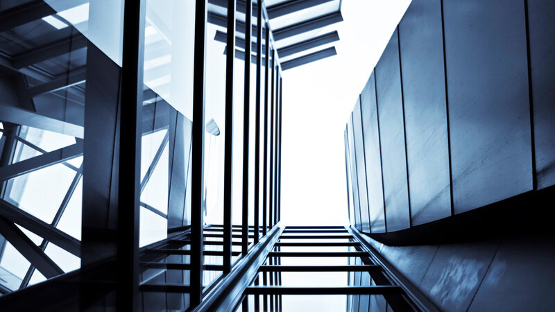 modern architectural staircase