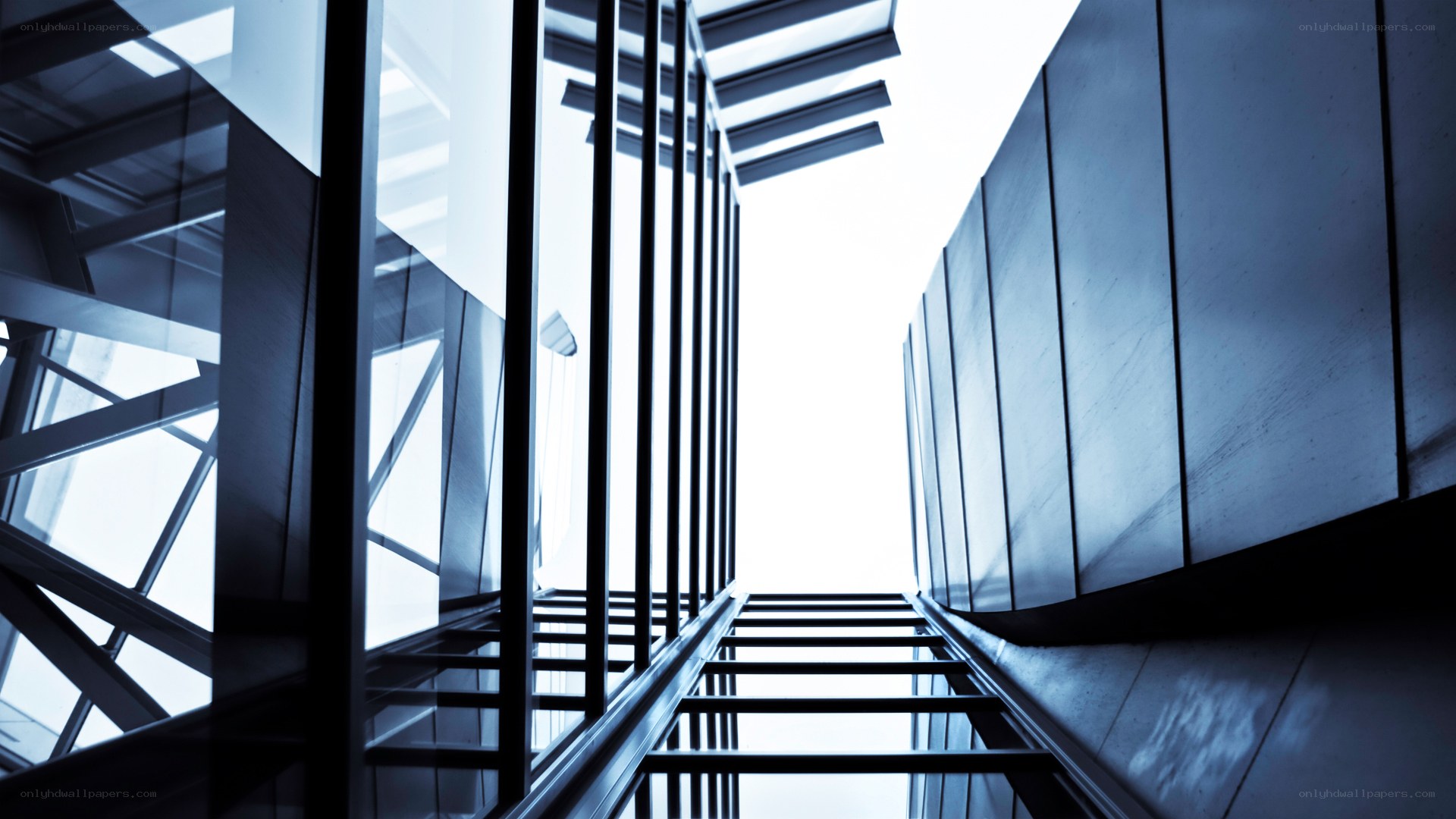 modern architectural staircase