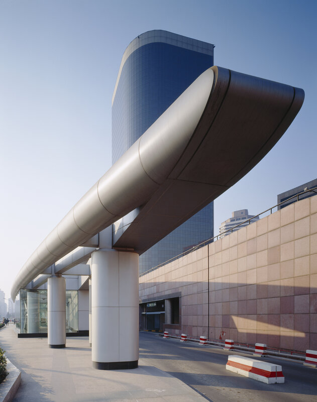 modern architectural structure