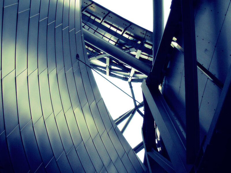 modern architectural structure