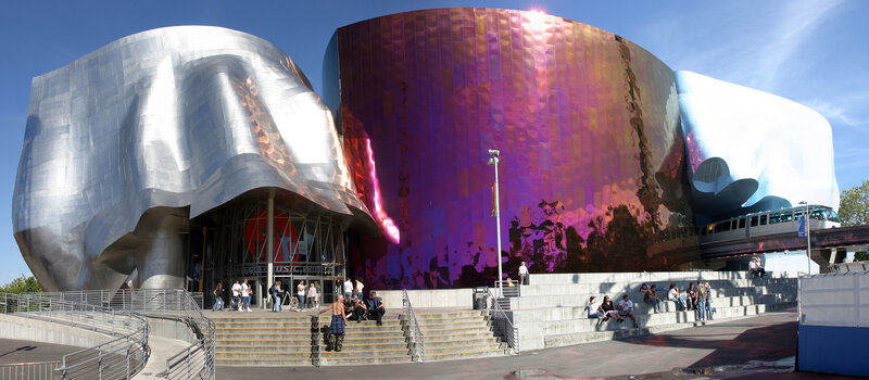 Modern architecture building