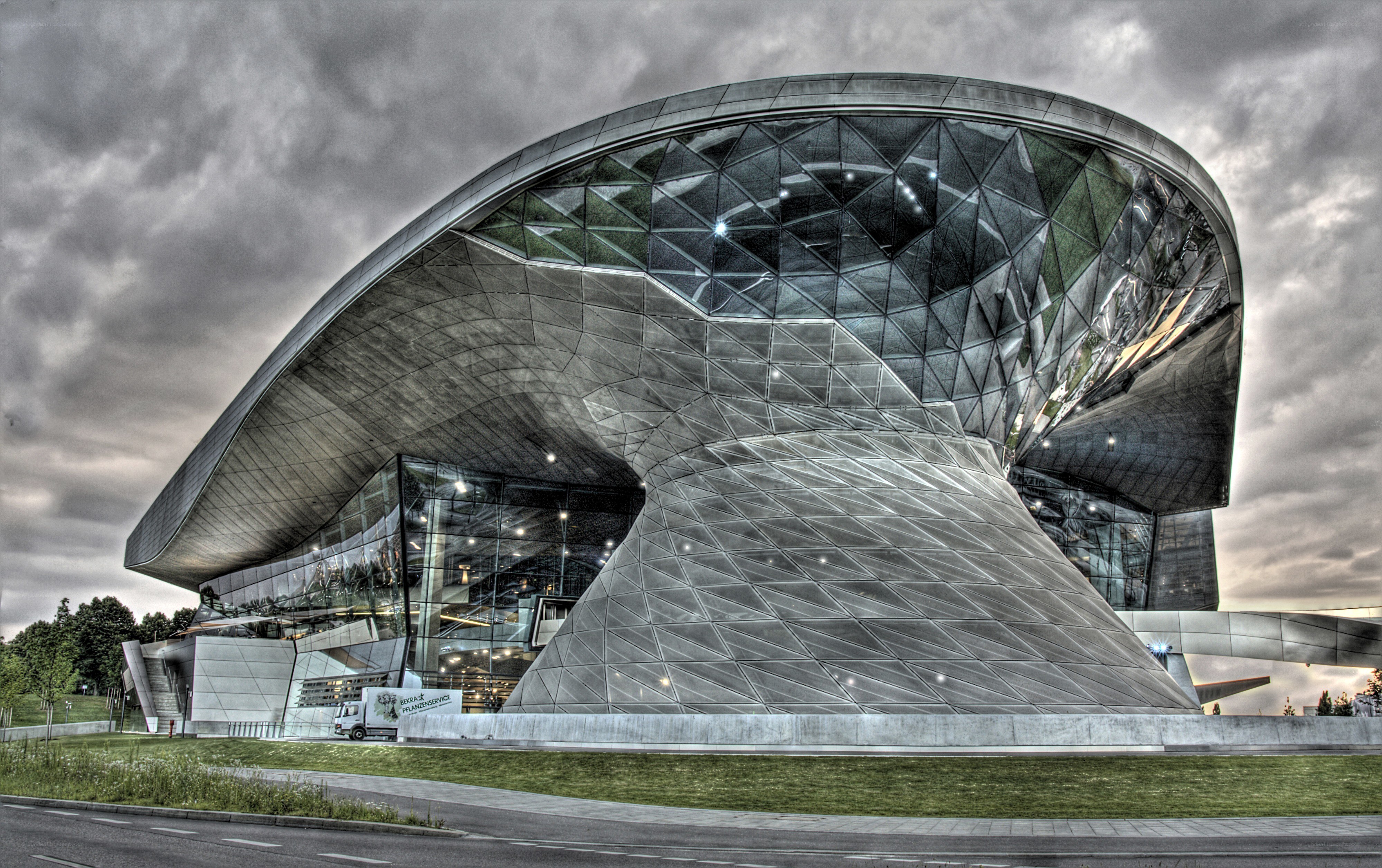 modern architecture building