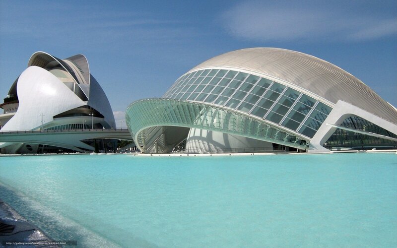 Modern Architecture Buildings — Blue