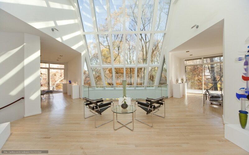 Modern Art Gallery Interior — White