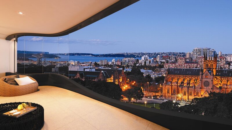 Modern Balcony View