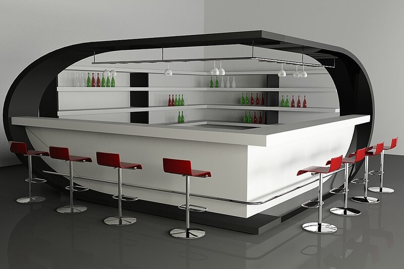 Modern Bar Counter