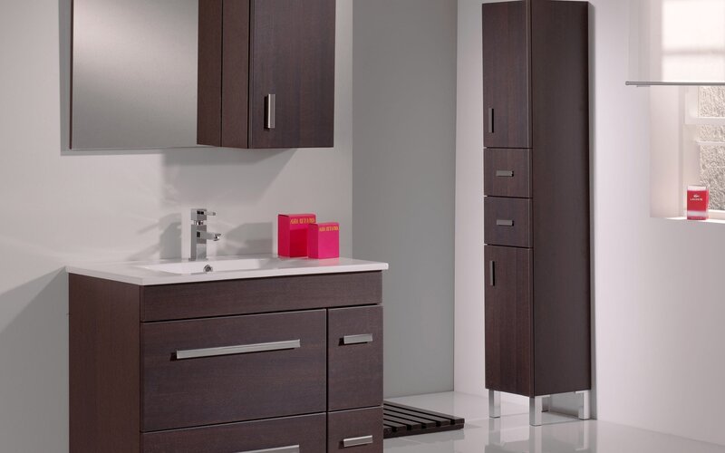 Modern bathroom vanity set