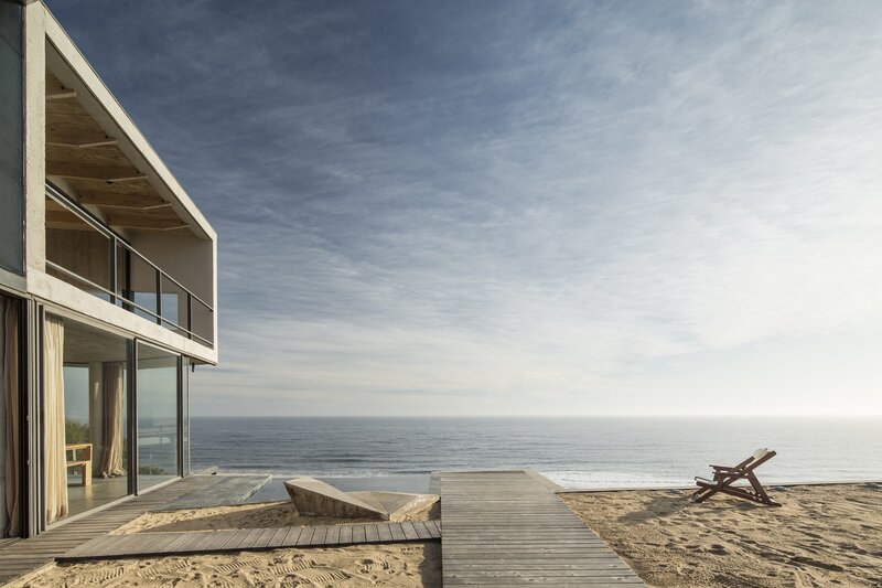 Modern Beach House — Blue, Serene