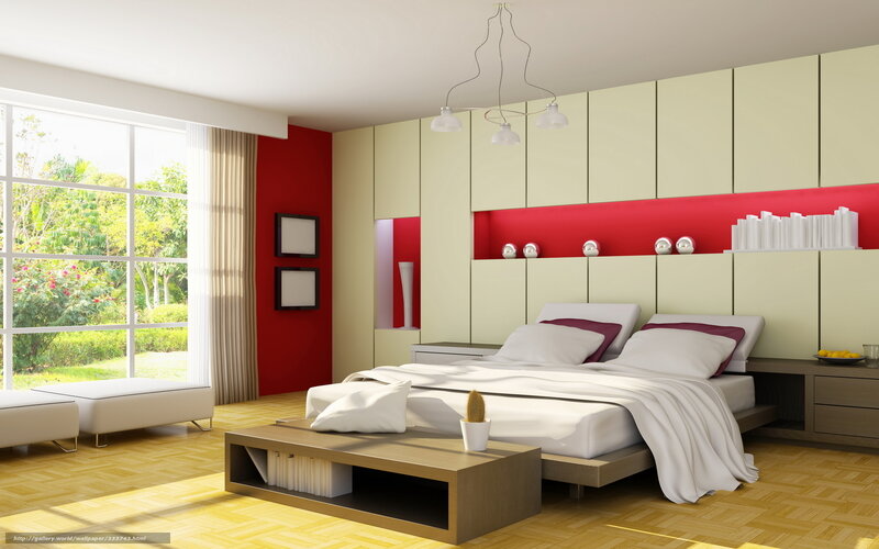 Modern Bedroom Interior — White, Calm, Morning