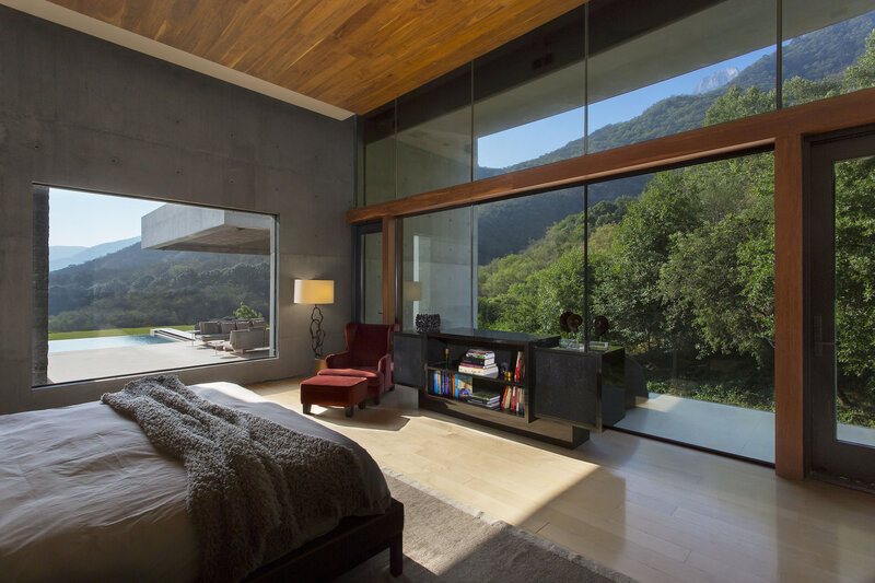 Modern Bedroom with View