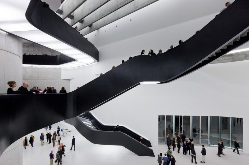 Modern Black Staircase