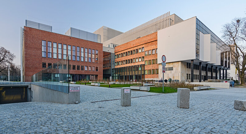 Modern Brick Building
