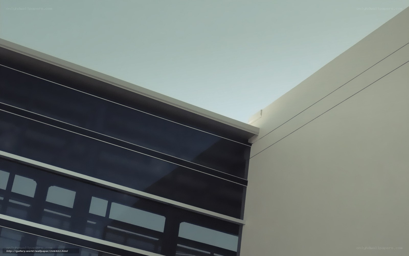 Modern building corner