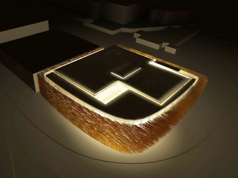 Modern Building Design — Brown