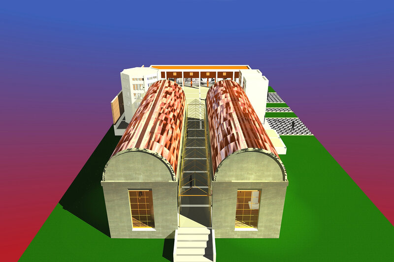 Modern Building Design — Green