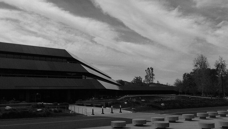Modern Building Exterior — Black