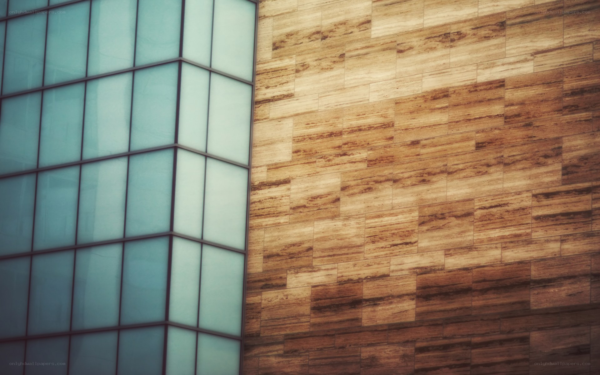 Modern building facade