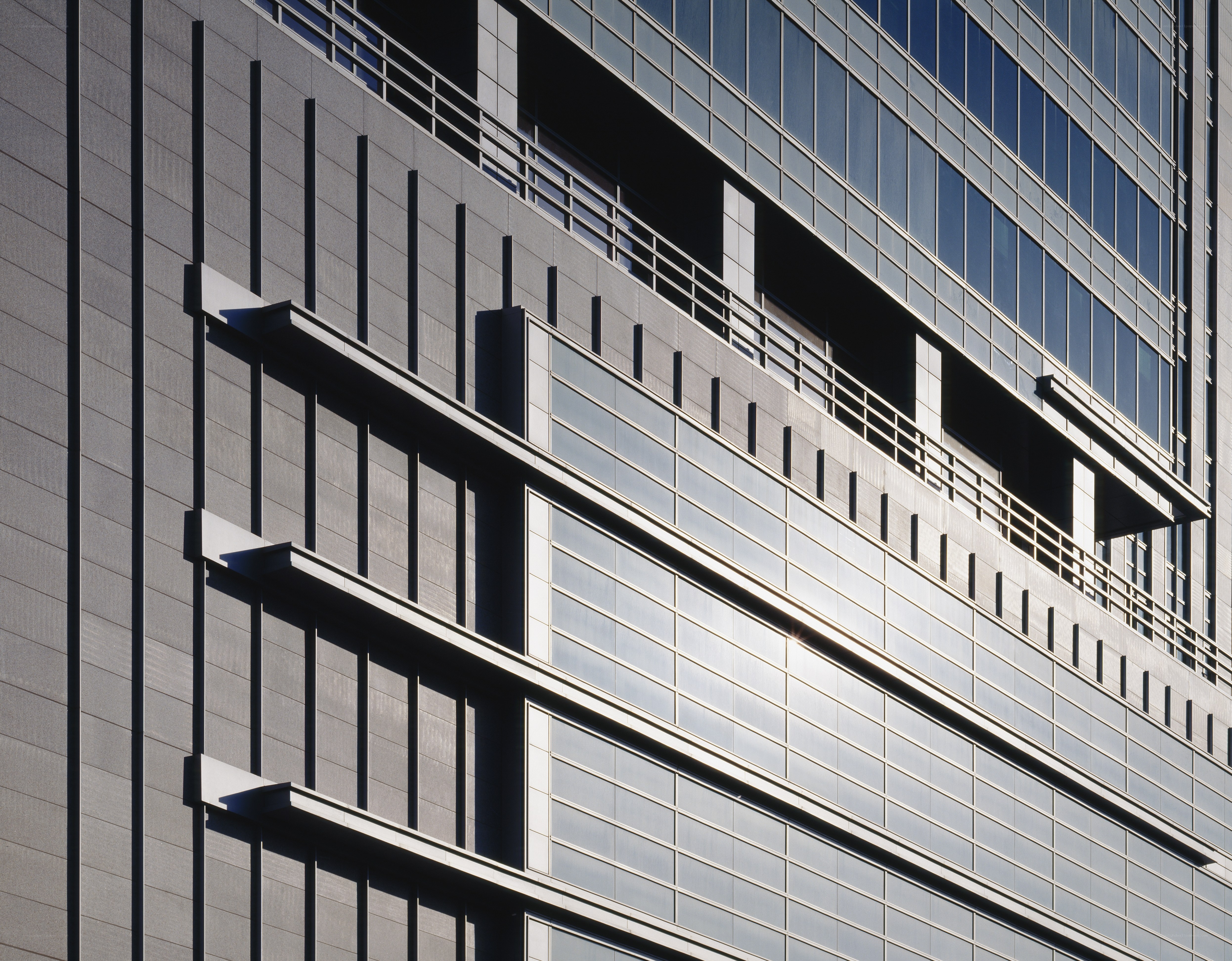 modern building facade detail