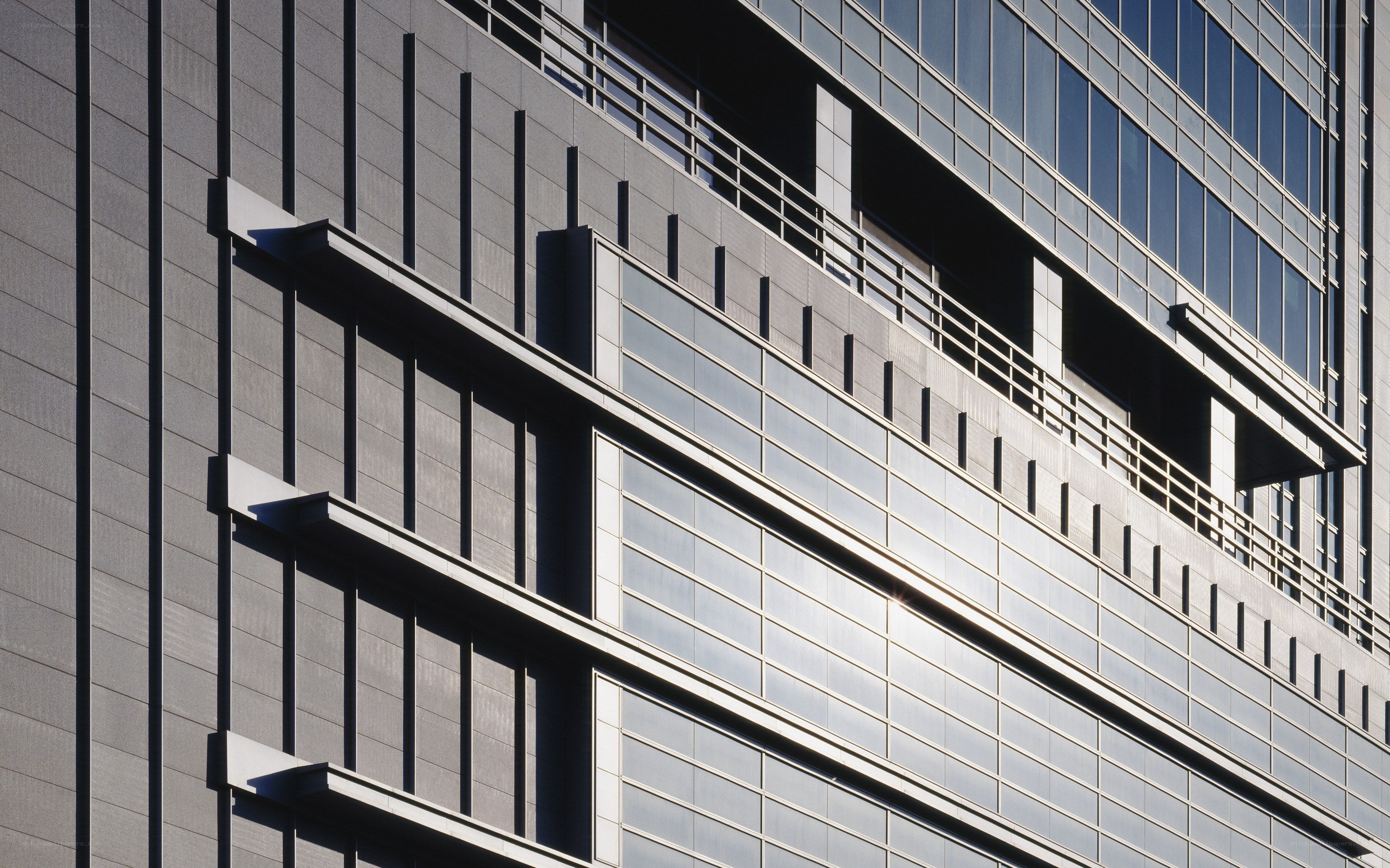 modern building facade detail