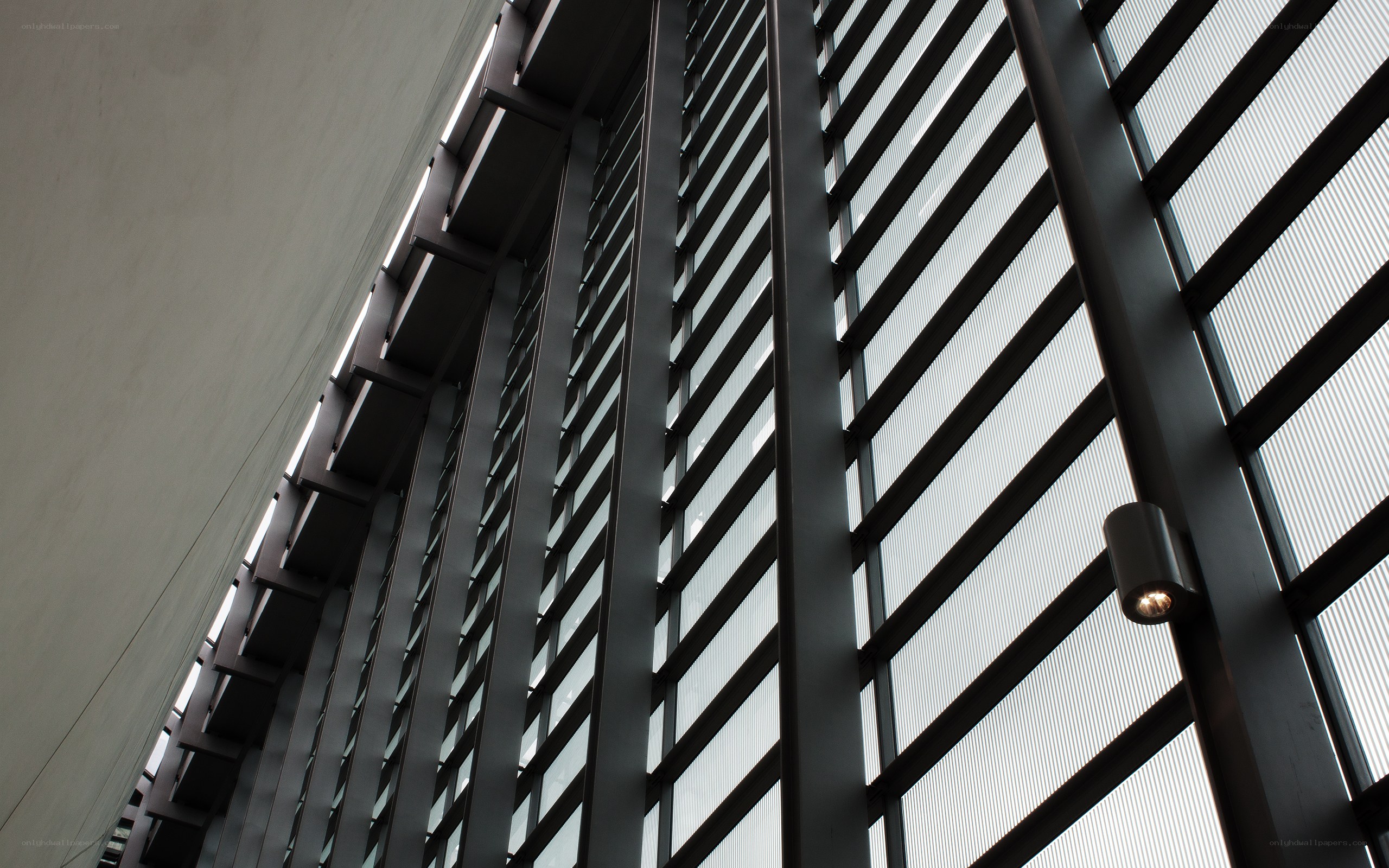 Modern building facade details