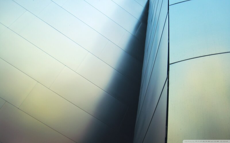 Modern Building Facade — Silver