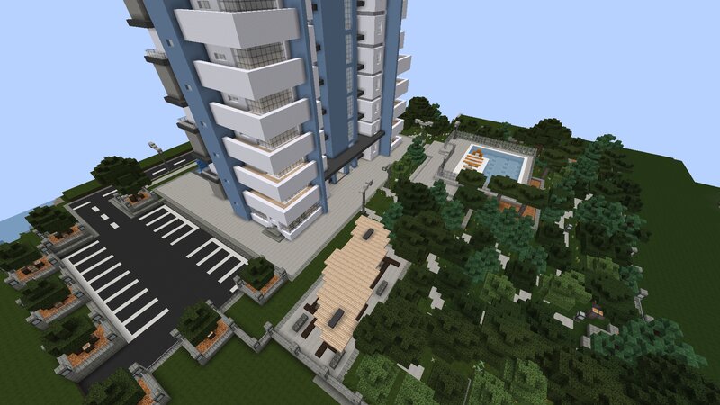 Modern Building in Game