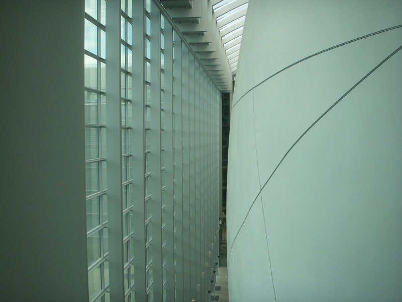 Modern Building Interior — White