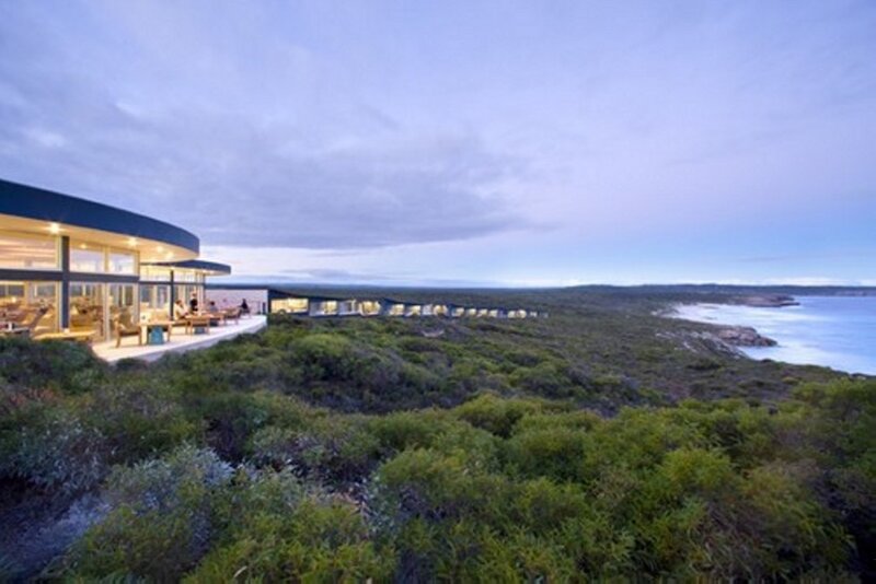 Modern Building on Coast