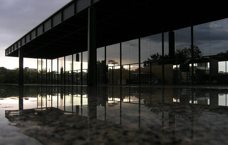 Modern Building Reflection