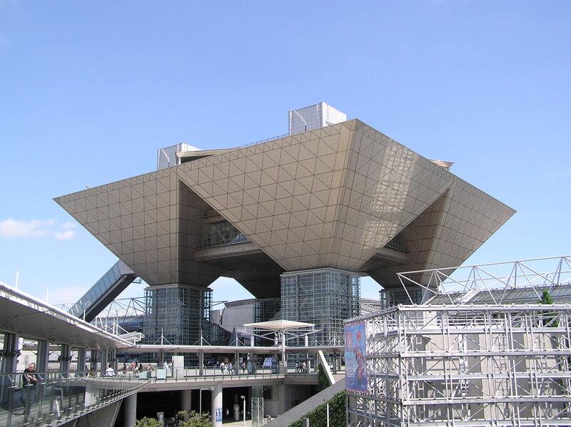 Modern Building Structure — Blue, Neutral