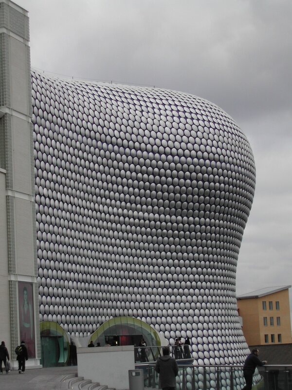 modern building with bubble facade