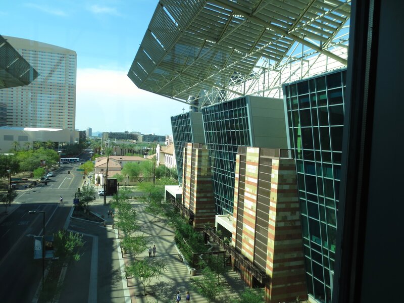 Modern Buildings and Street