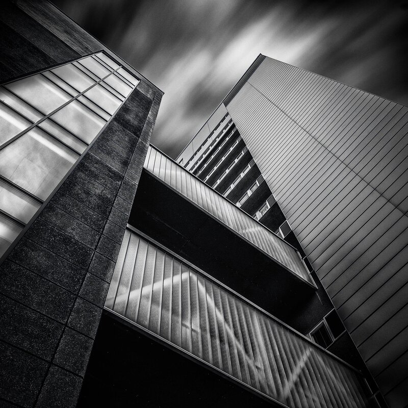 Modern Buildings — Black